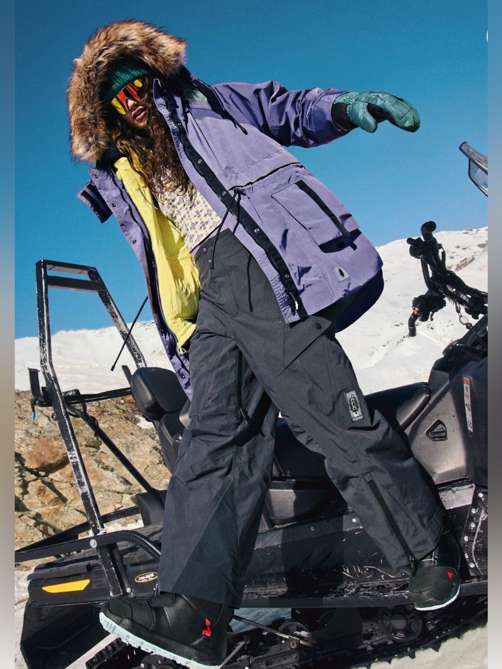 Free People Peak To Peak Ski Pants size S NWOT